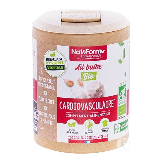 Nat&Form Ail Bulbe Bio 200 gélules