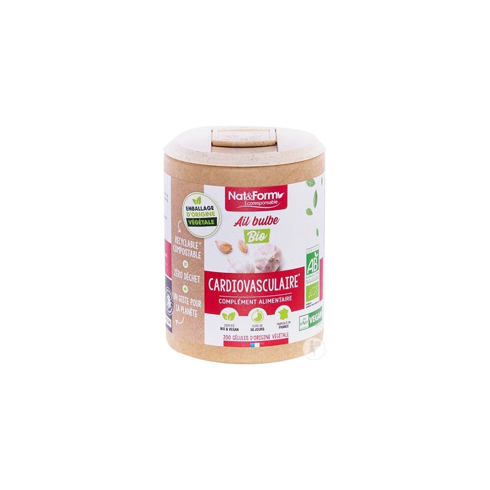 Nat&Form Ail Bulbe Bio 200 gélules