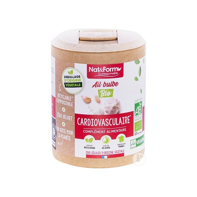 Nat&Form Ail Bulbe Bio 200 gélules