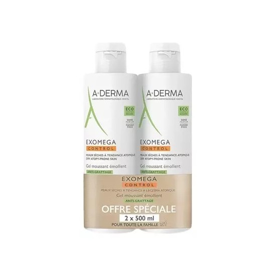A-DERMA Exomega Control Gel Moussant Émolient