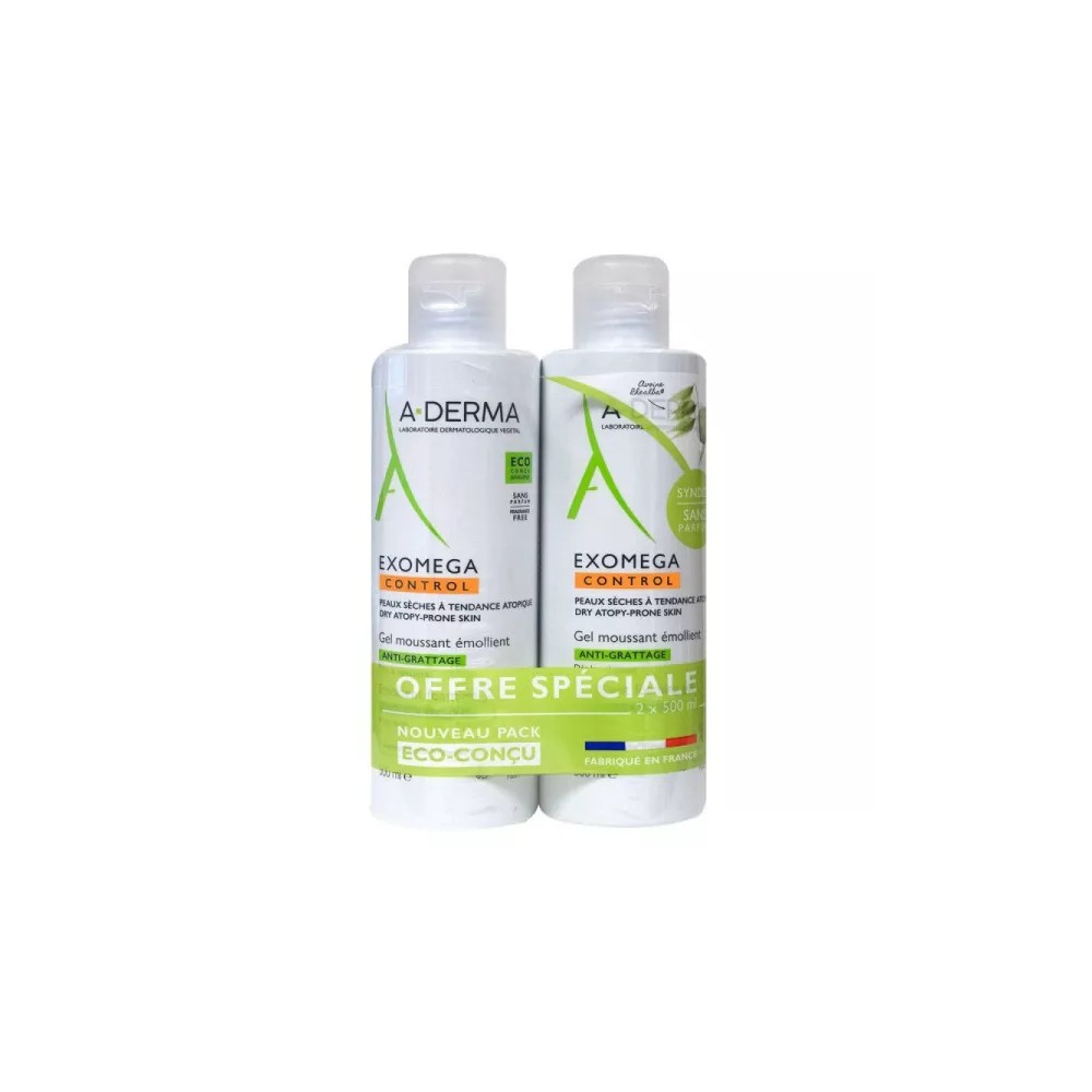 A-Derma Exomega Control Gel Moussant 500 ml