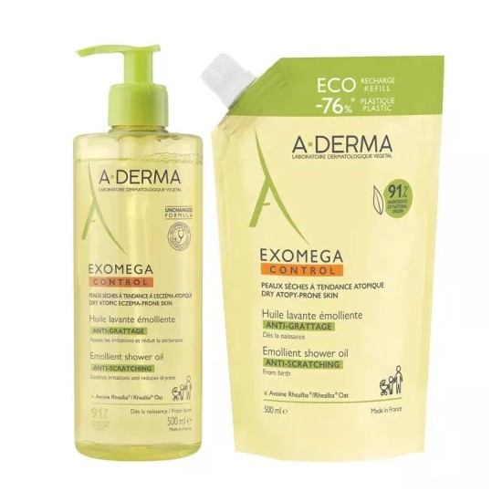 A-DERMA Exomega Control Huile Nettoyante