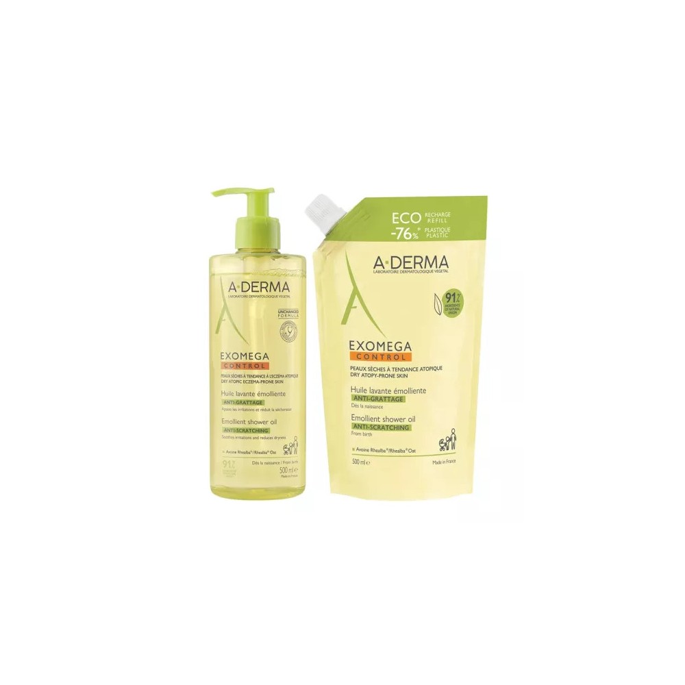 A-Derma Exomega Control Huile Nettoyante