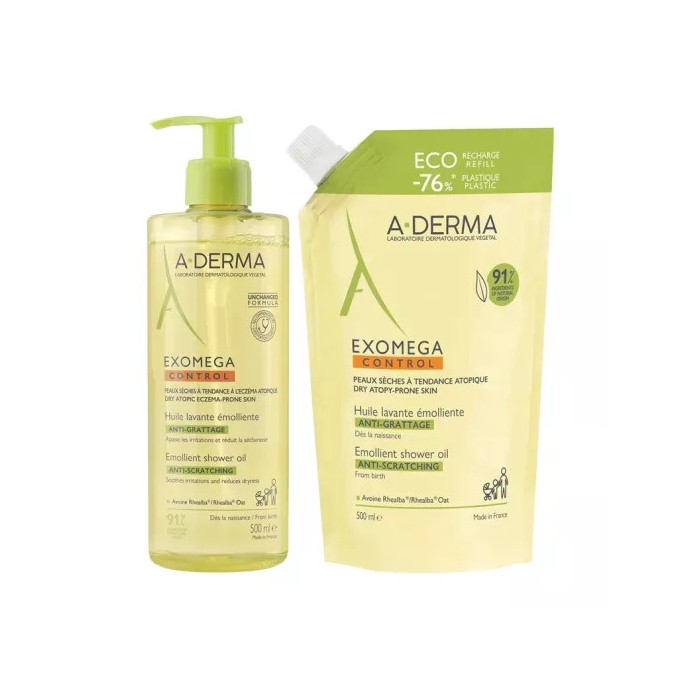 A-Derma Exomega Control Huile Nettoyante