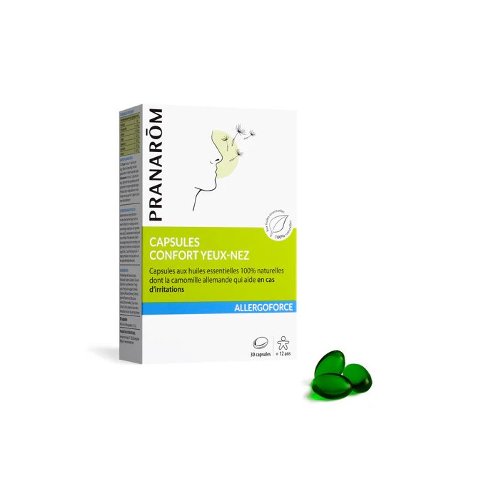 Pranarôm Allergoforce Capsules Confort Yeux-Nez