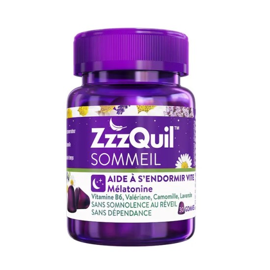 ZZZQUIL Sommeil Gomme - 30 unités
