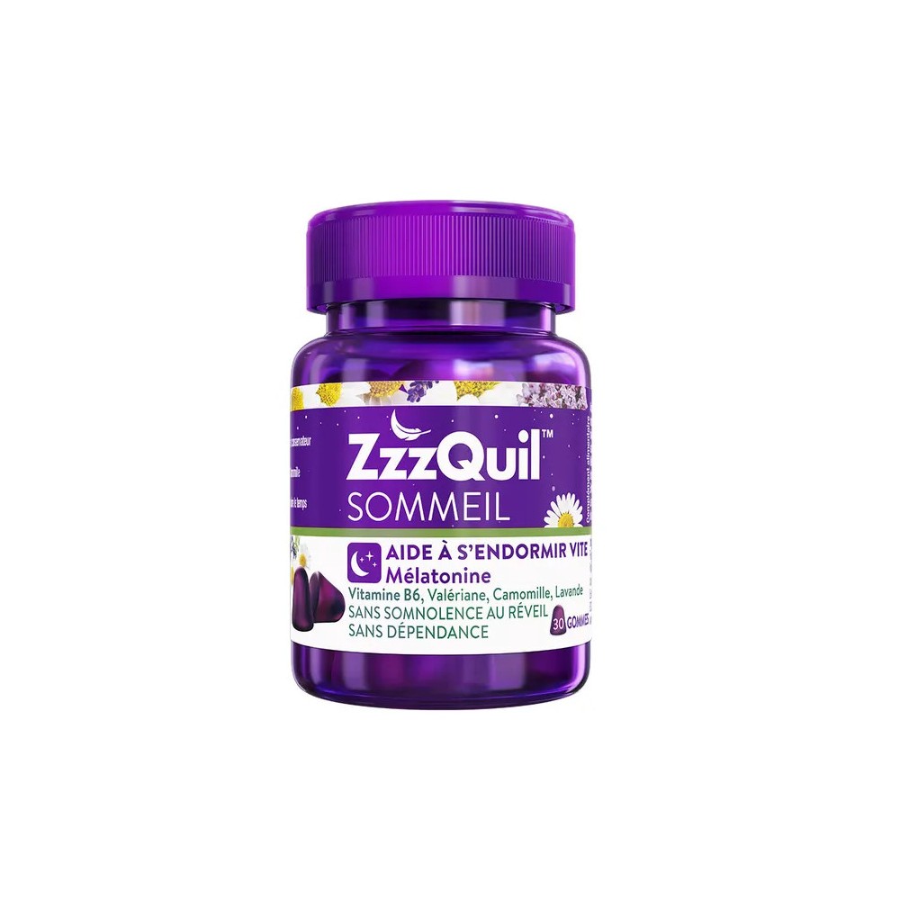 ZzzQuil Sommeil Gomme - 30 unités