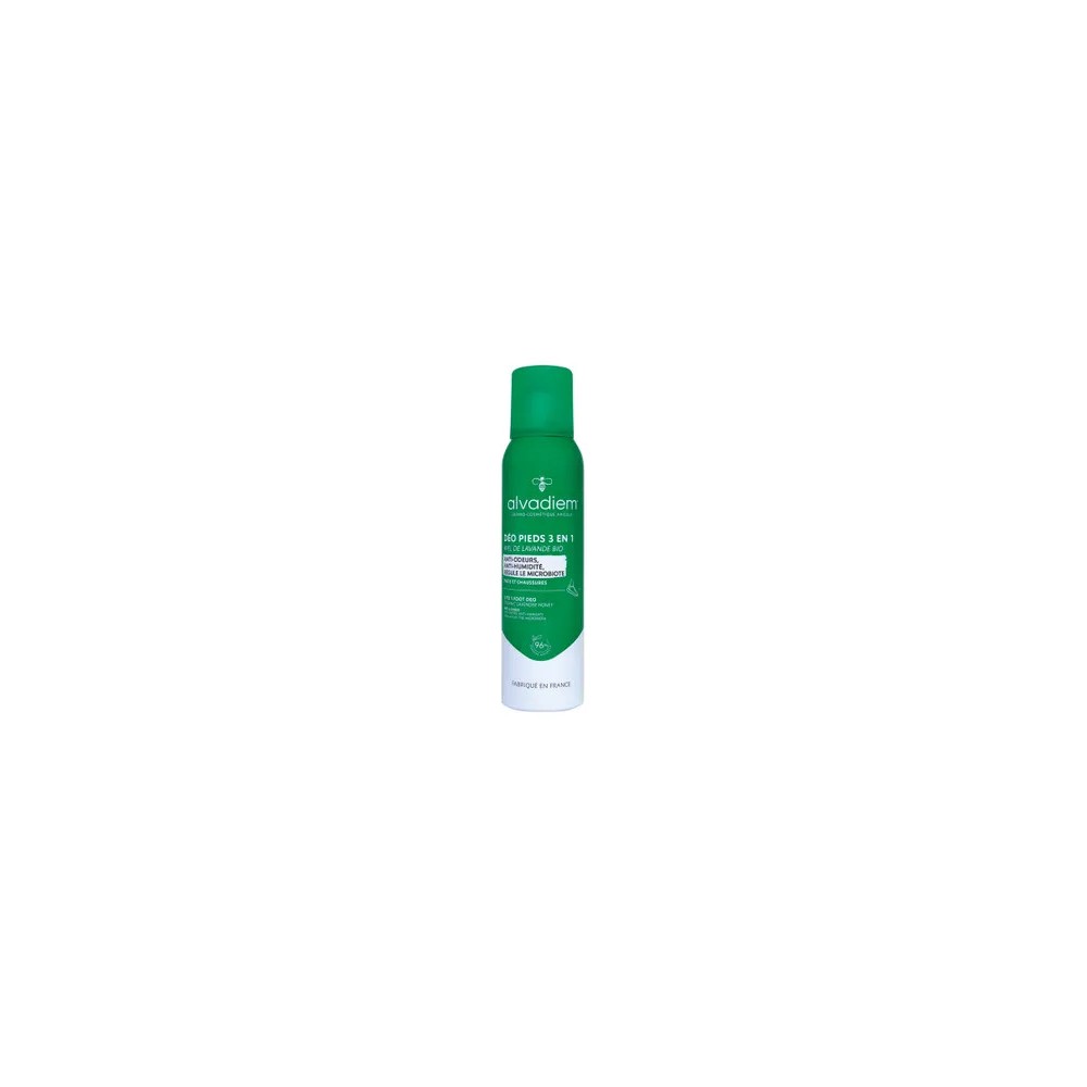 Alvadiem Déodorant Pieds 3 en 1 Spray