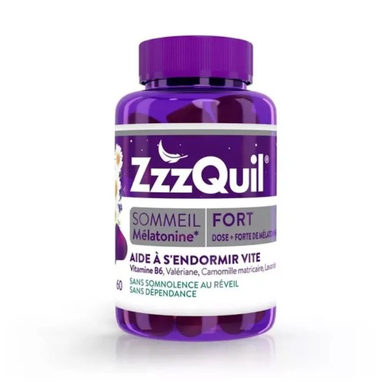 ZZZQuil Gomme - Complément Sommeil 60 unités