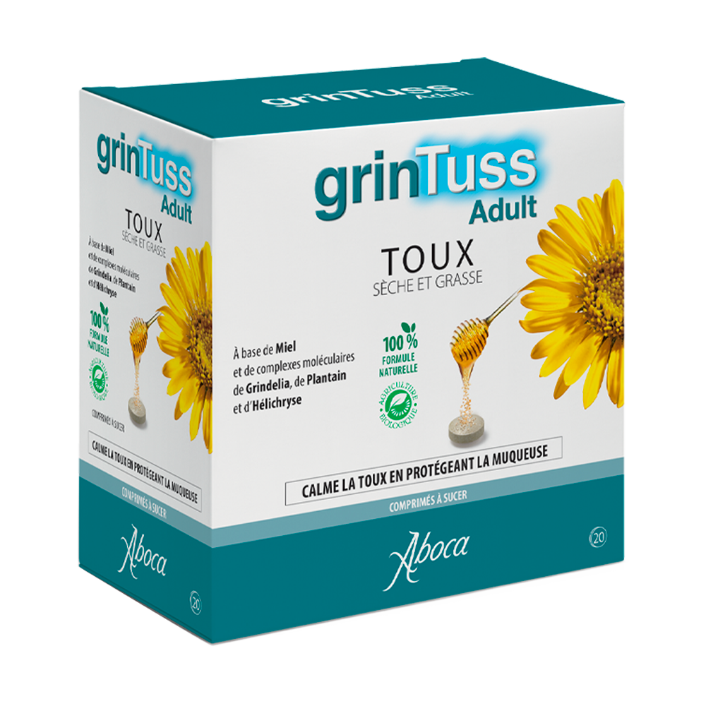 Aboca Grintuss Toux Comprimés 20 unités