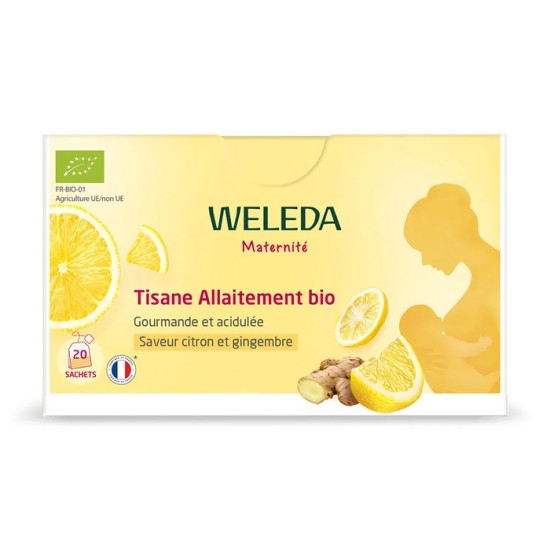 Weleda Tisane Allaitement Citron Gingembre