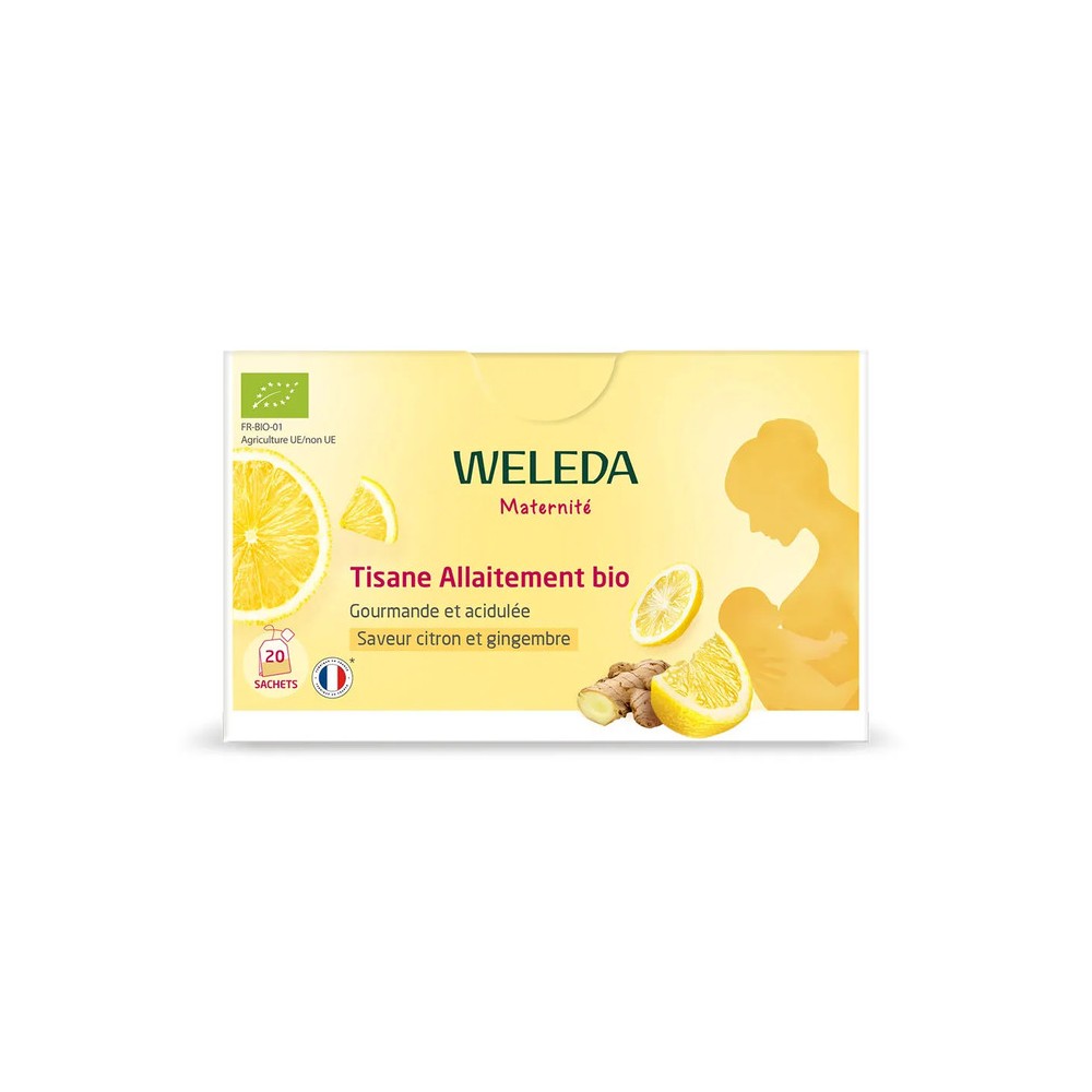 Weleda Tisane Allaitement Citron Gingembre