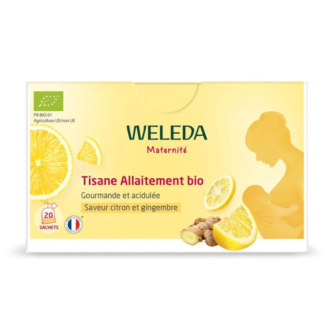 Weleda Tisane Allaitement Citron Gingembre