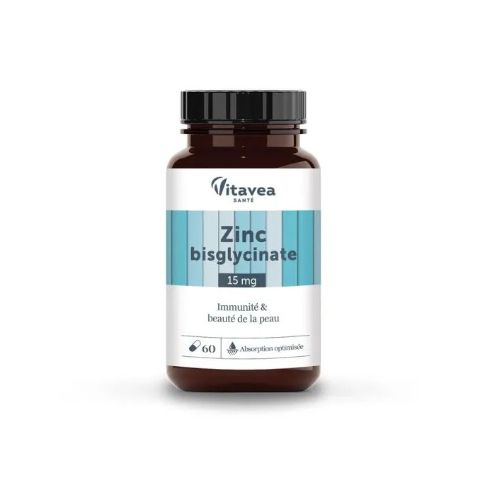 Vitavea Zinc Bisglycinate 60 gélules