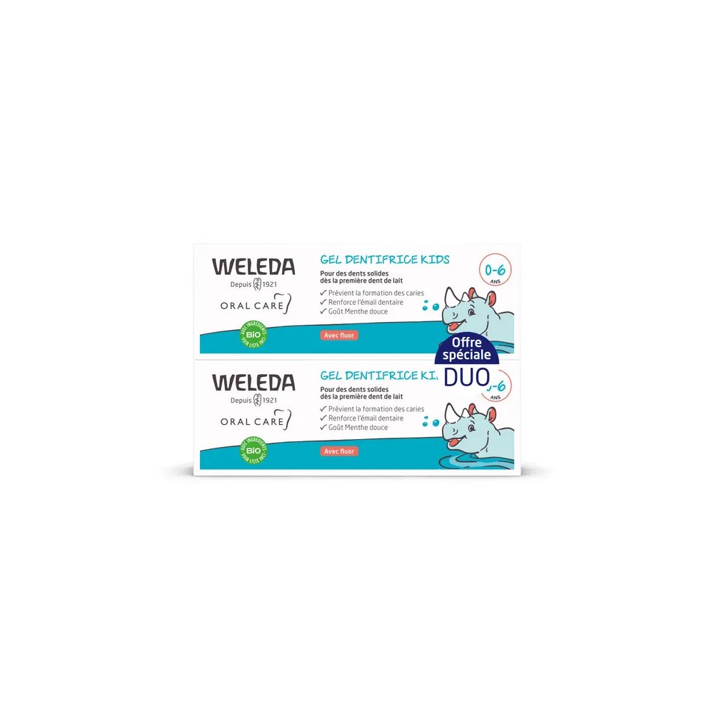 Weleda Dentifrice Enfant 0-6 Fluor 50 ml