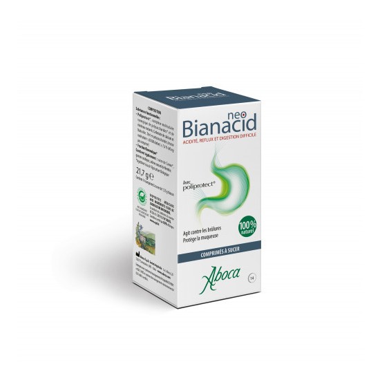 Aboca Neobianacid Acid Reflux - 14 comprimés