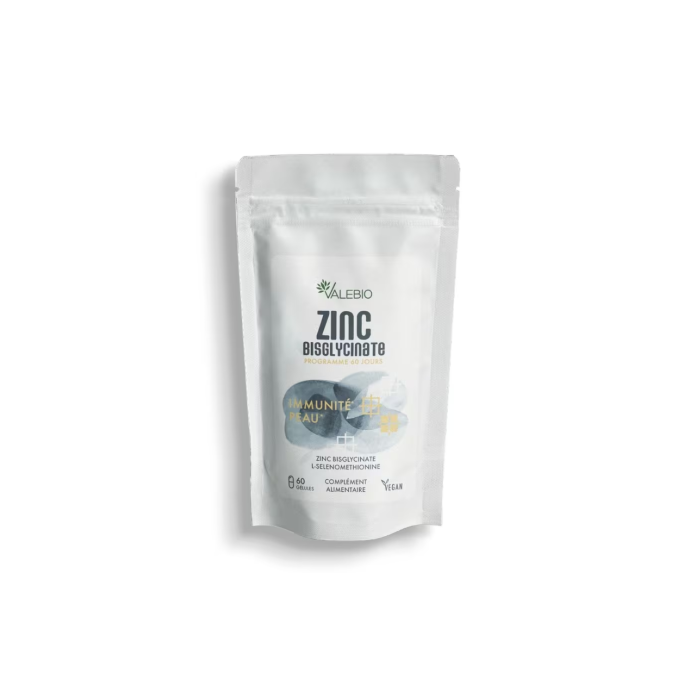 Valebio Zinc Bisglycinate 60 gélules
