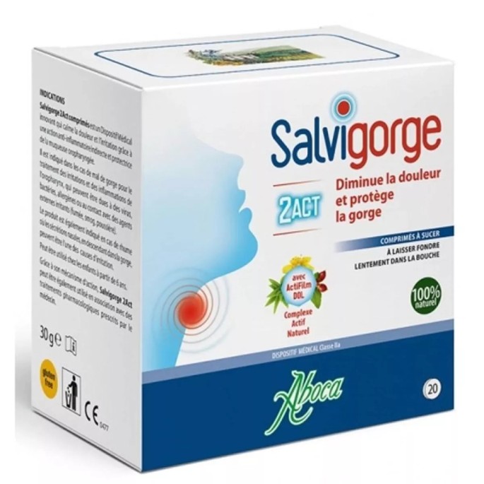 Aboca Salvigorge 20 comprimés