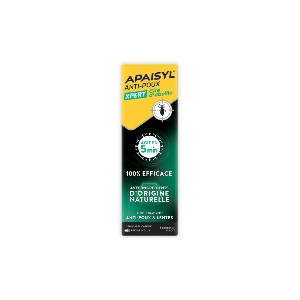 Apaisyl Poux Xpert Cire Abeille 200 ml
