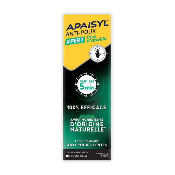 Apaisyl Poux Xpert Cire Abeille 200 ml