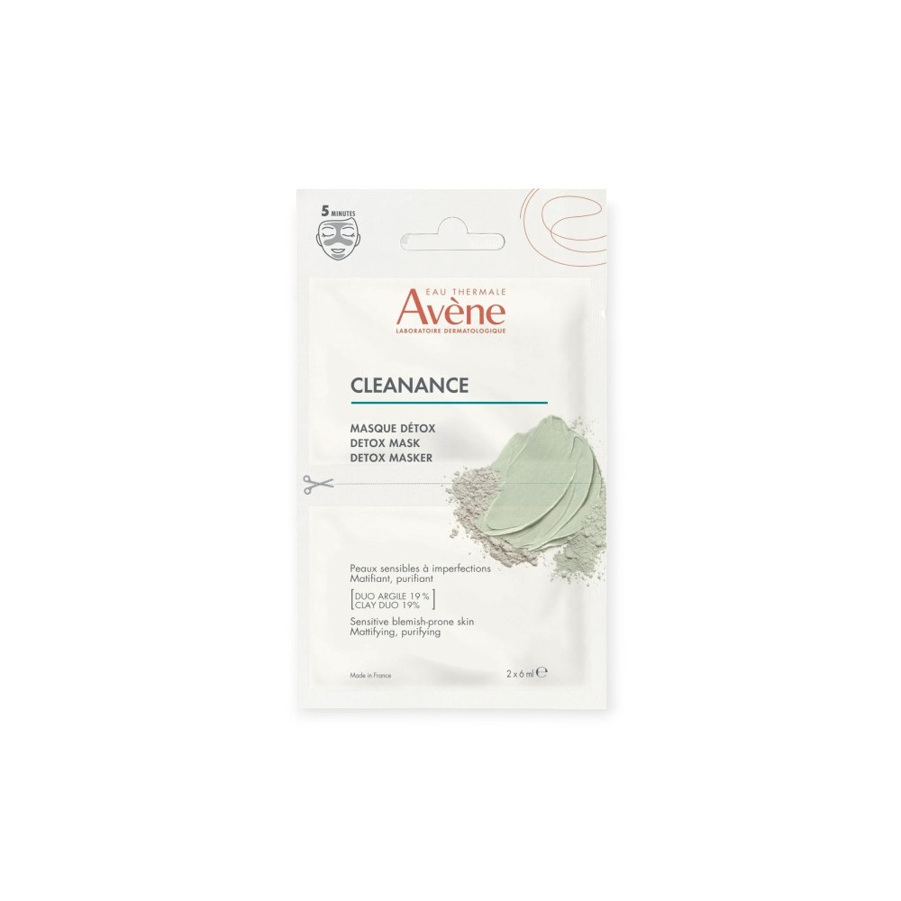 Avène Cleanance Mask Detox 2 x 6 ml