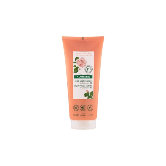 Klorane gel douche lait de rose 200 ml