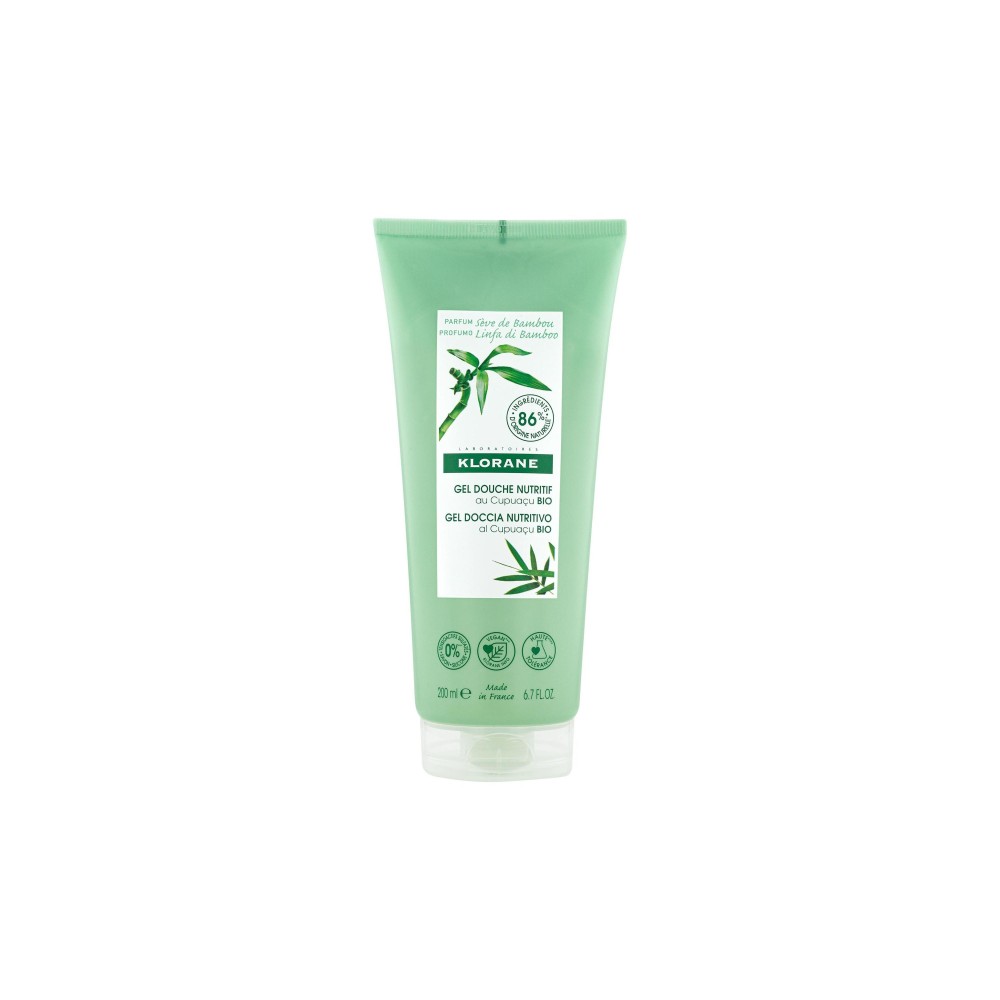 Klorane Gel Douche Sève de Bambou 200 ml