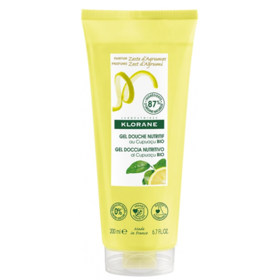 Klorane Gel Douche Zeste Agrume 200 ml
