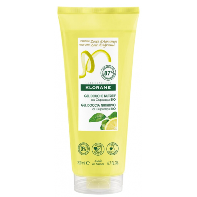 Klorane Gel Douche Zeste Agrume 200 ml