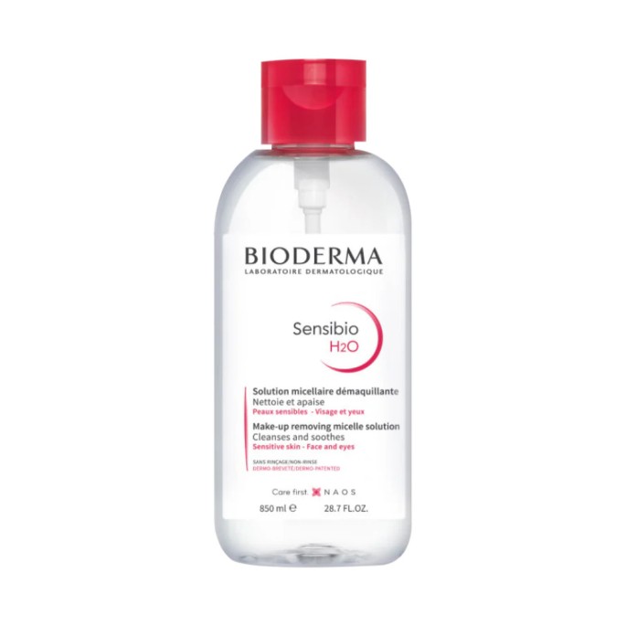 Bioderma Créaline H2O 850 ml sans parfum