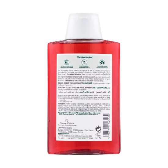 Klorane Shampoing Grenade 200 ml
