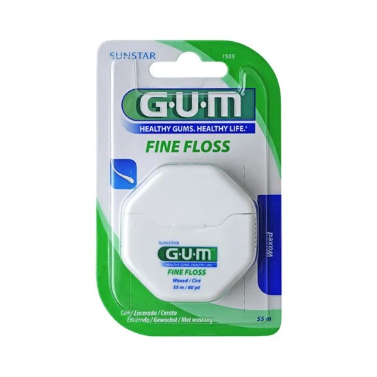 GUM fil dentaire cire 50 mètres