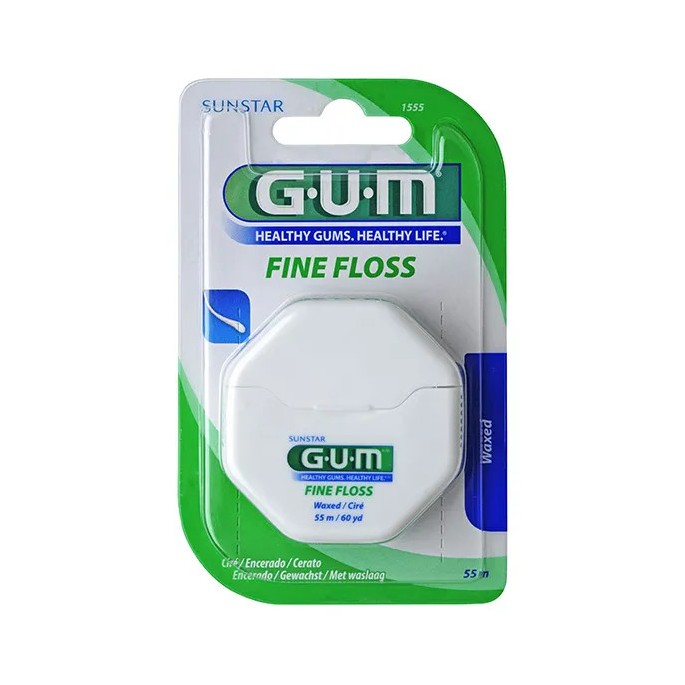 GUM fil dentaire cire 50 mètres