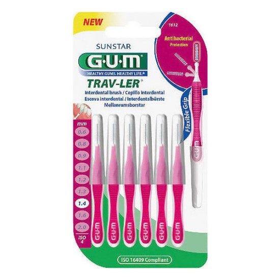 GUM Brossettes Interdentaires 1.4 mm