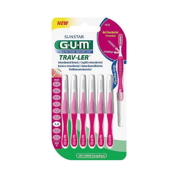 GUM Brossettes Interdentaires 1.4 mm