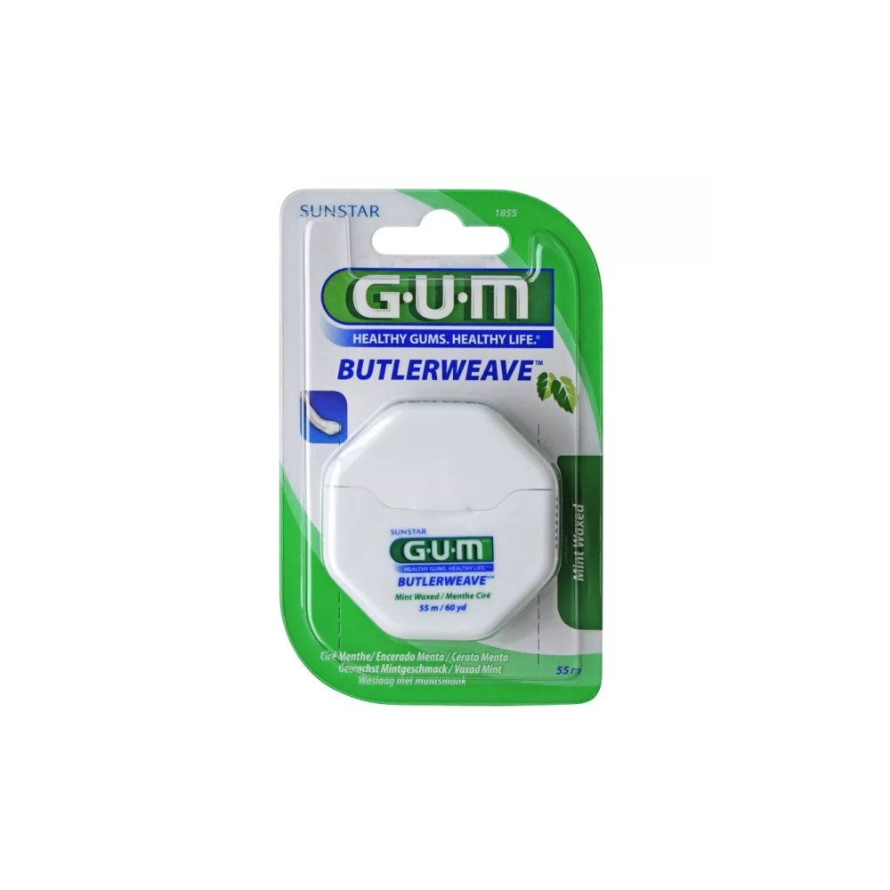 GUM Fil dent Weave Menthol - Hygiène dentaire