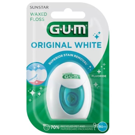 GUM Fil dentaire 2040 Original White