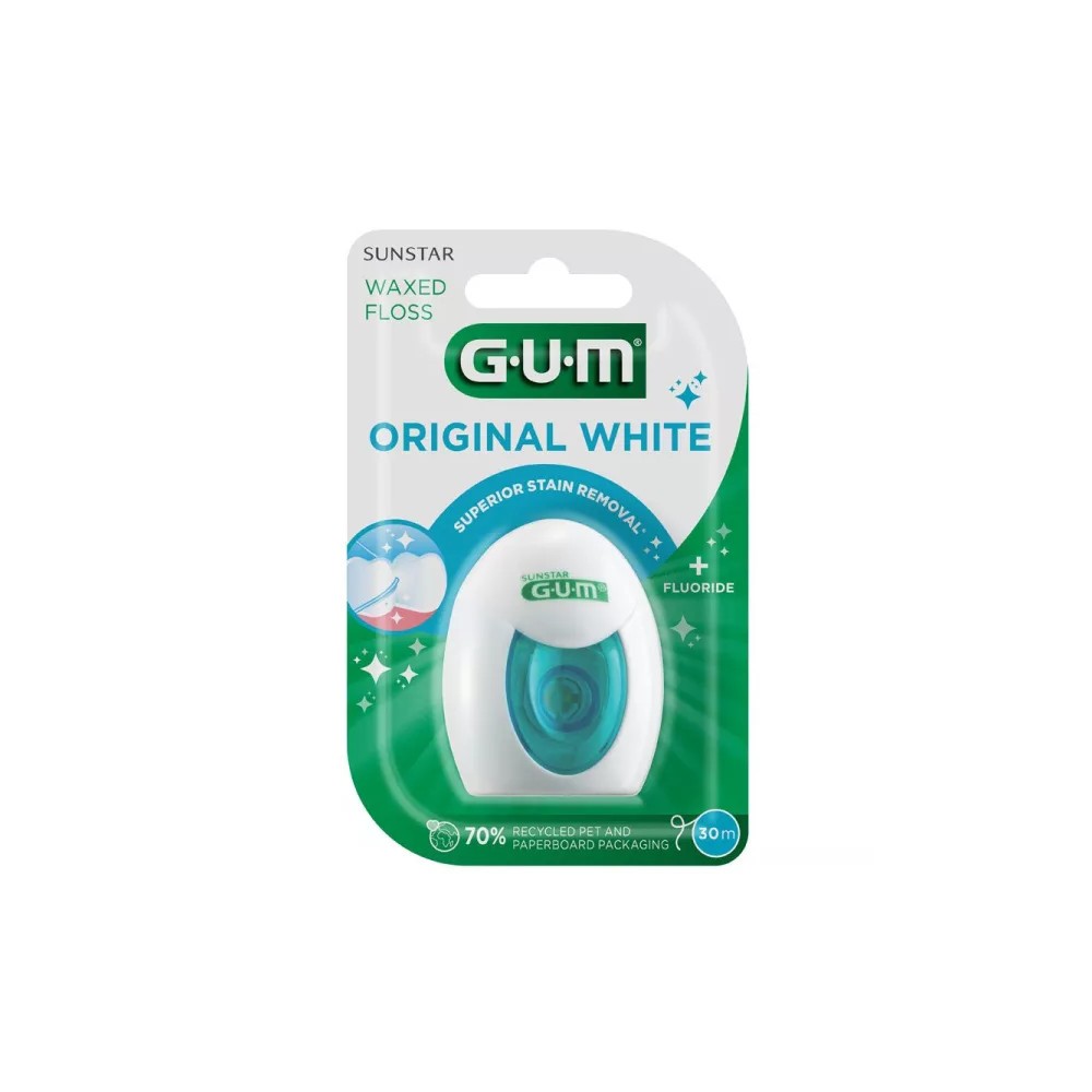 GUM Fil dentaire 2040 Original White