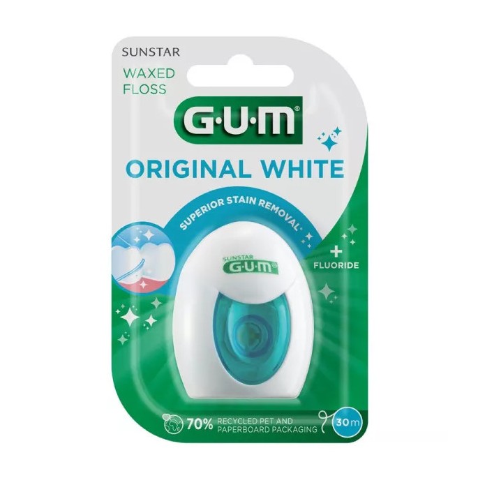 GUM Fil dentaire 2040 Original White