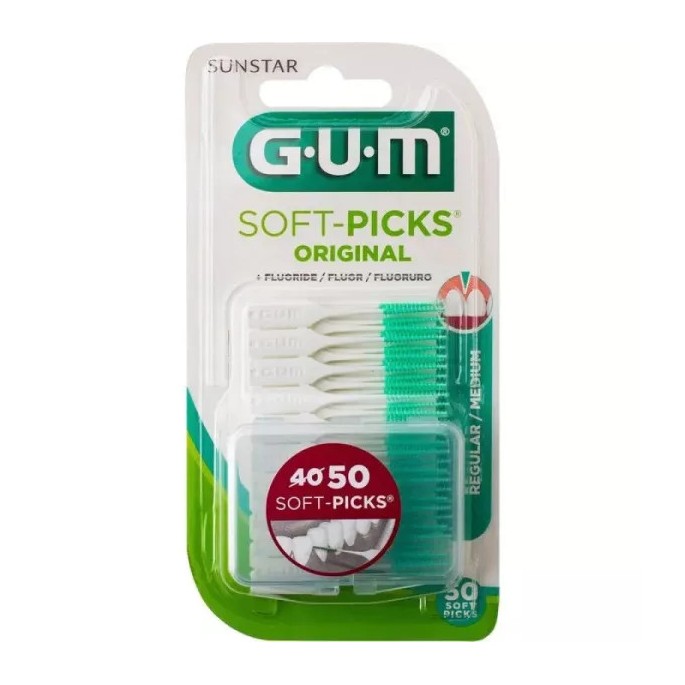 GUM Soft Picks 50 unités