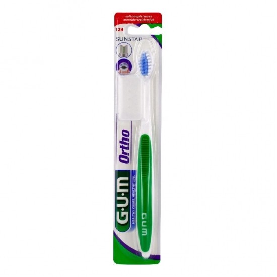 GUM Brosse à dents 124 Orthodontique