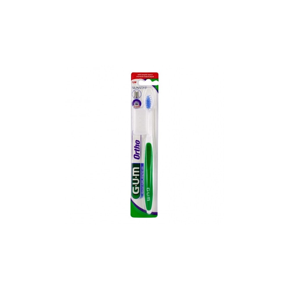 GUM Brosse à dents 124 Orthodontique