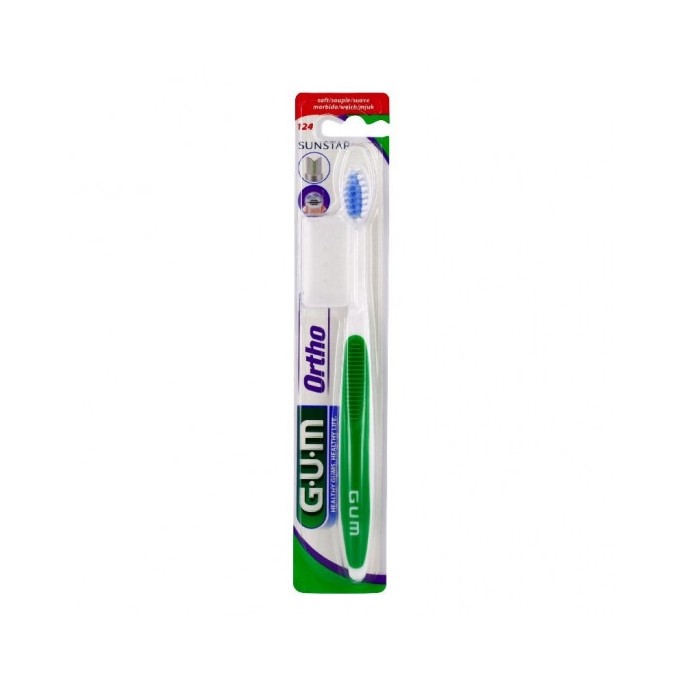 GUM Brosse à dents 124 Orthodontique