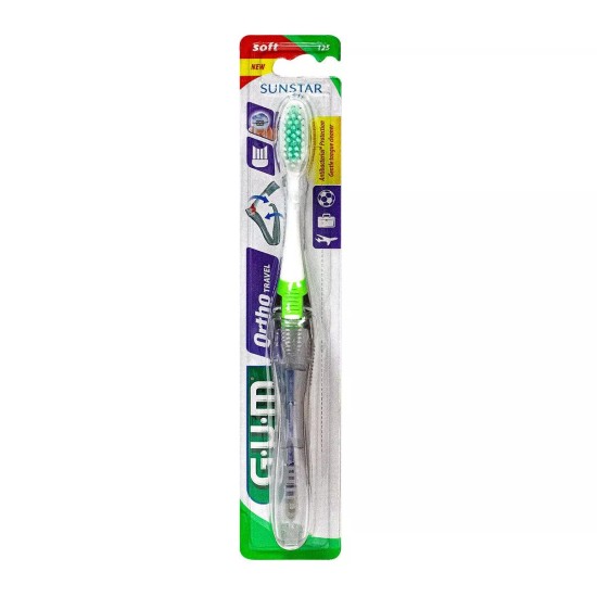GUM Brosse à dents Orthodontique
