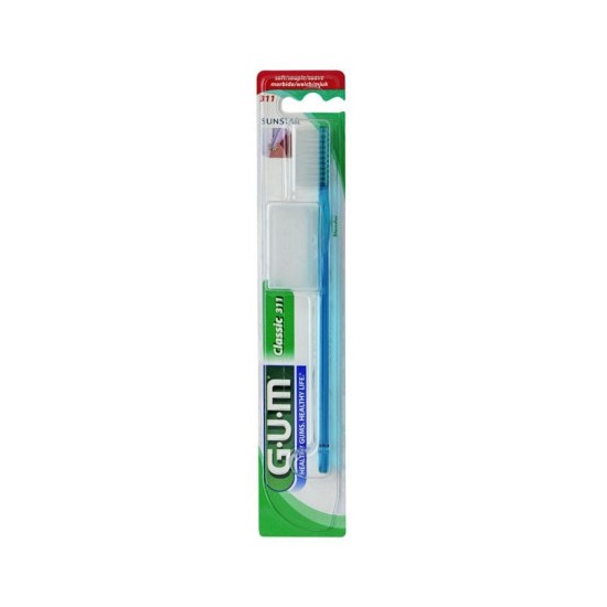GUM Brosse à dents adulte/enfant 3 rangs