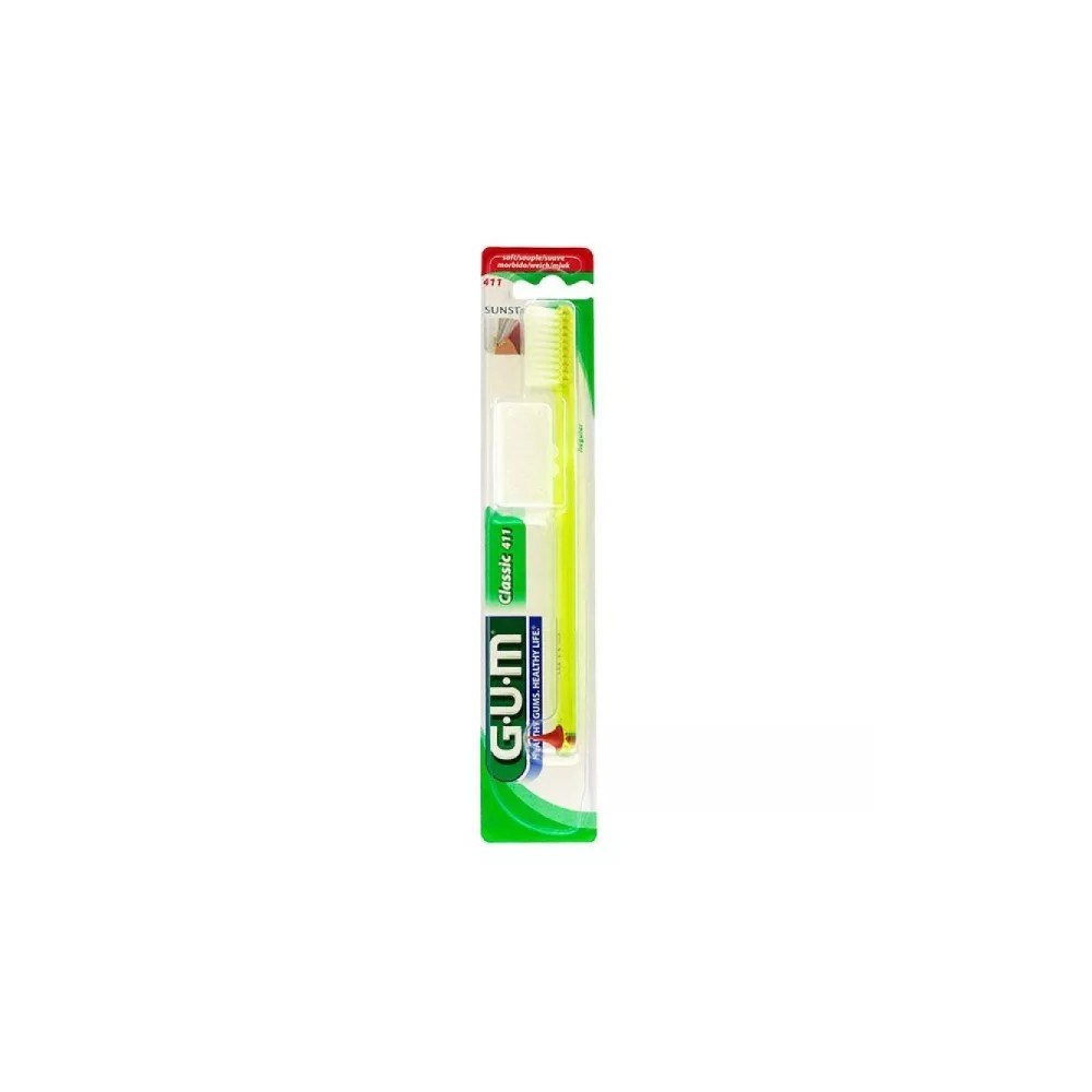 GUM brosse à dents Bad 411 4 rangs grande tête