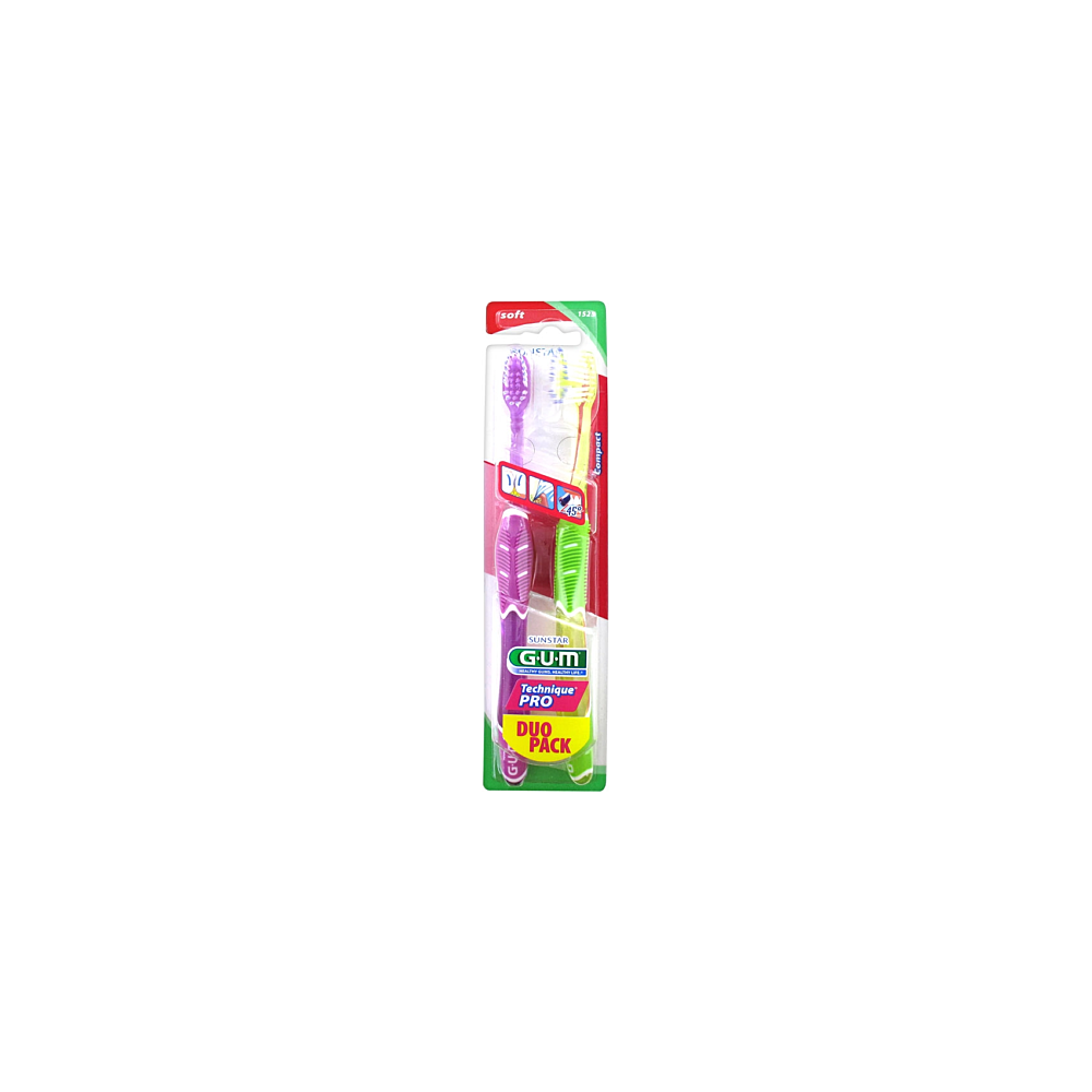 GUM Bad 525 Technique Pro Souple Duo