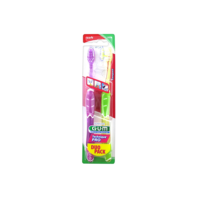 GUM Bad 525 Technique Pro Souple Duo