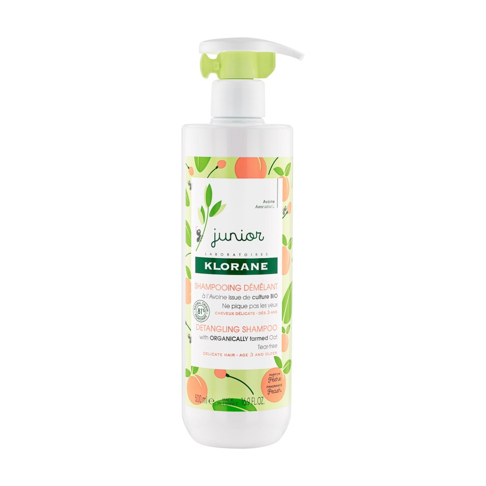 Klorane shampooing démêlant pêche 500 ml