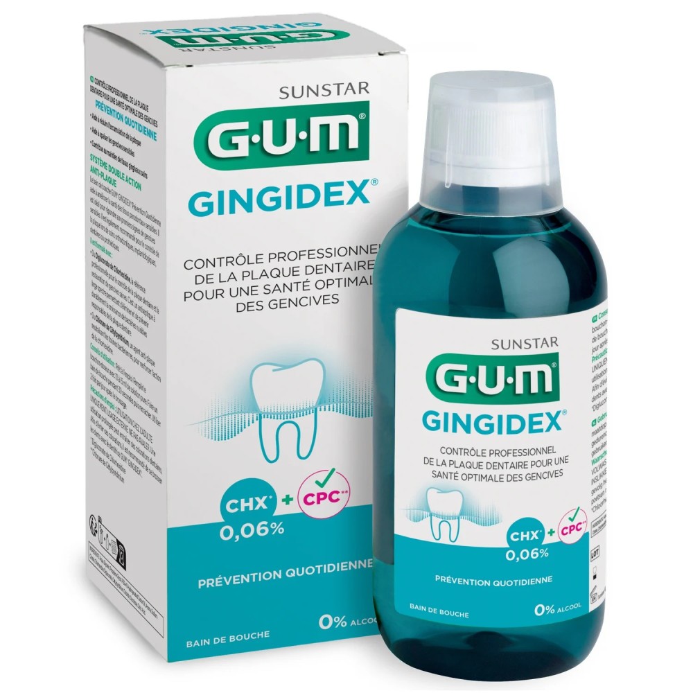 GUM Gingidex Bouchon doseur 0,06 %